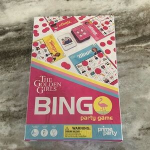 New Golden Girls Bingo Card Game